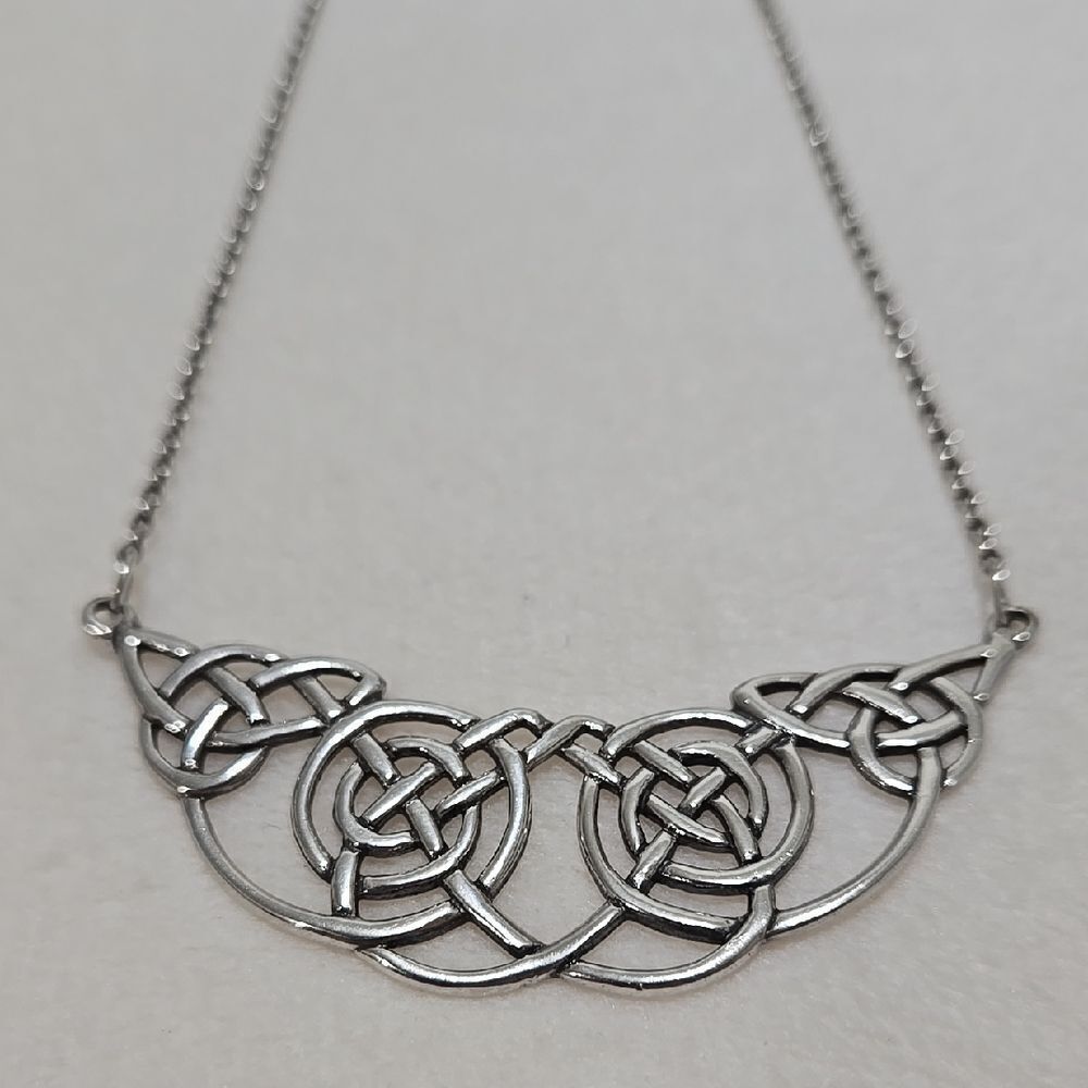 Celtic Knot Sterling Silver Necklace